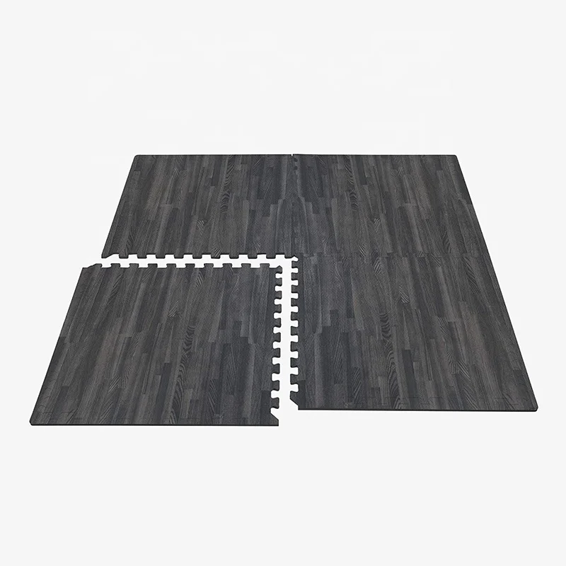 High Density Taekwondo Floor Mat Tatami Judo interloxking workout Puzzle Karate Mats For Kids Black White