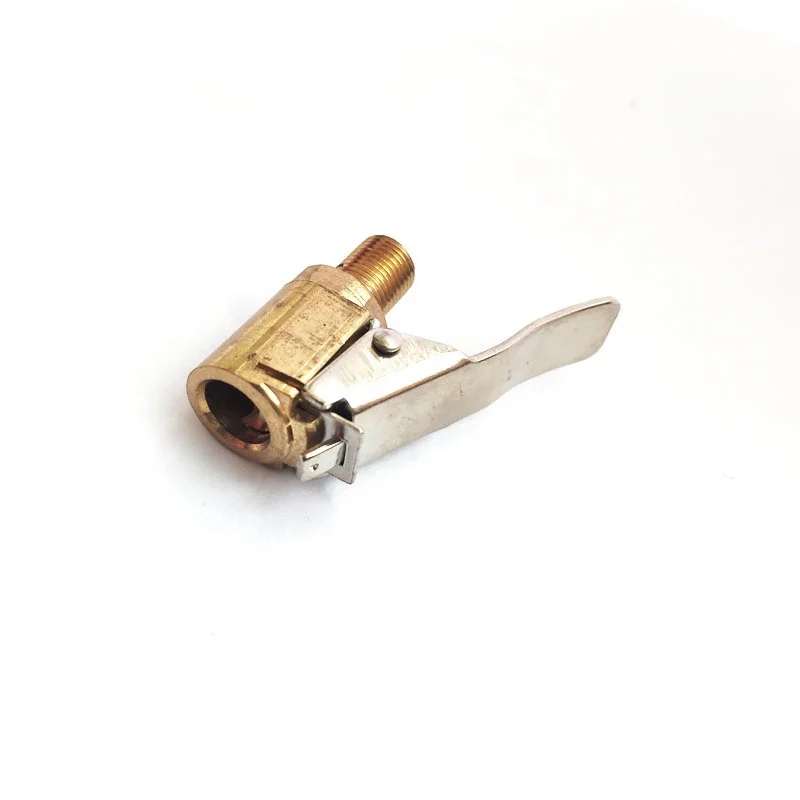 8mm Air Pump Chuck Clip Closed Flow Lock On Air Chuck with Clip Fast Conversion Head Clip