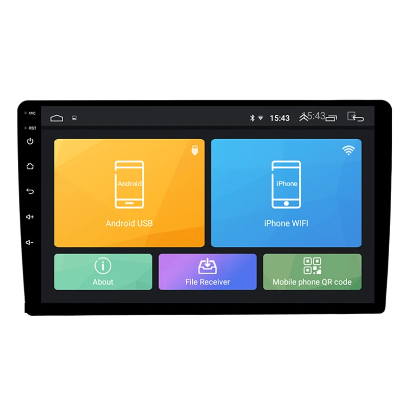 2 Din Autoradio Gps Navigation Car Audio Player Stereo Android Radio