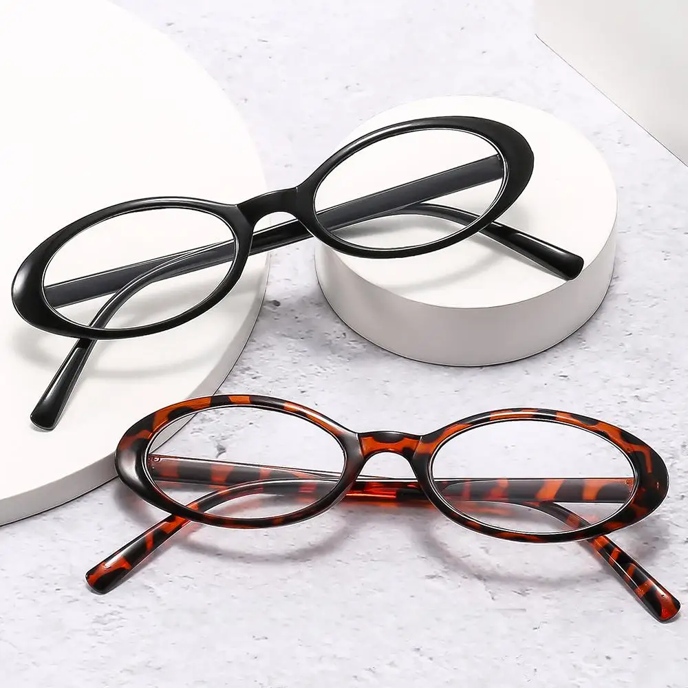 American Balabala Unisex Adult Stylish Blue Reading Glasses Cute PC Frame UV400 Protective Lens Stand Logo Design Fashionable