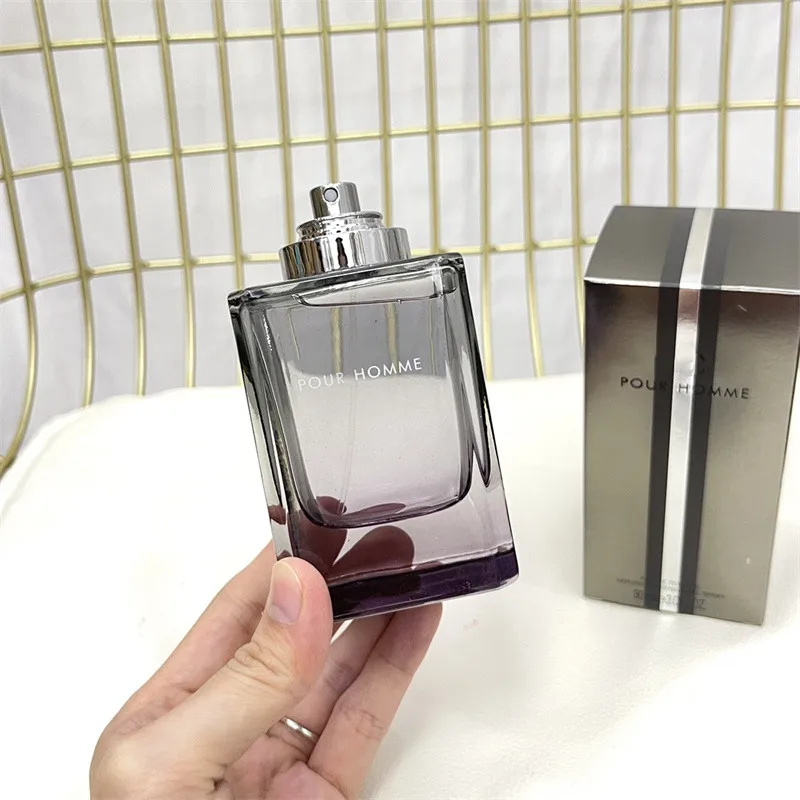 90ml Men Perfume Pour Homme EDT Brand Cologne Body Spray Fragrance Brand Perfume Fast Delivery Top Quality Fragrance One Drop