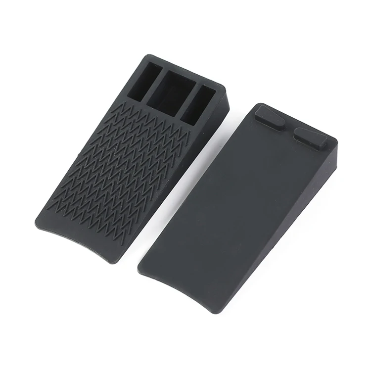 Door Stop Silicone Flexible Door Stopper Wedge Smart Stackable Slip-Resistant Design Door Holder