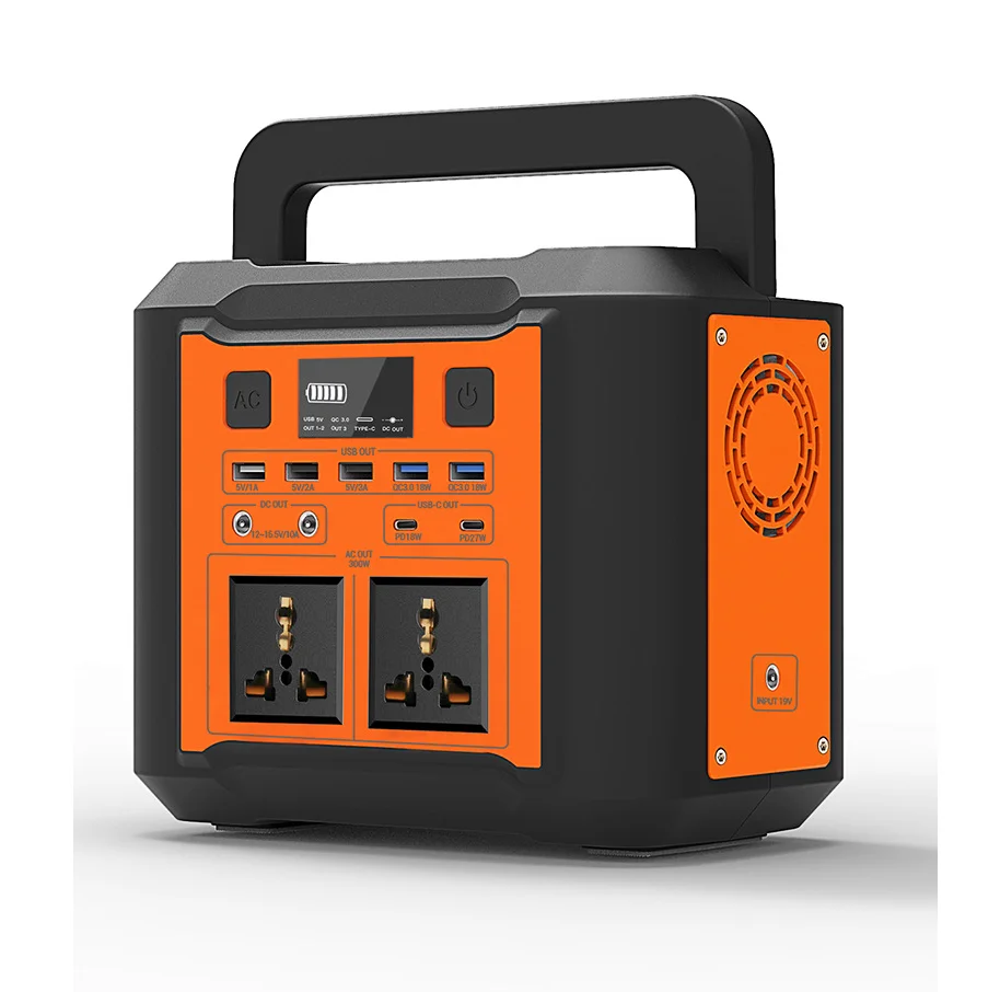 Новый 300W energy storage блок питания Синусоидальная волна 220 В Европейский стандарт 80000 мАч Портативный Автомобильный аварийный источник
