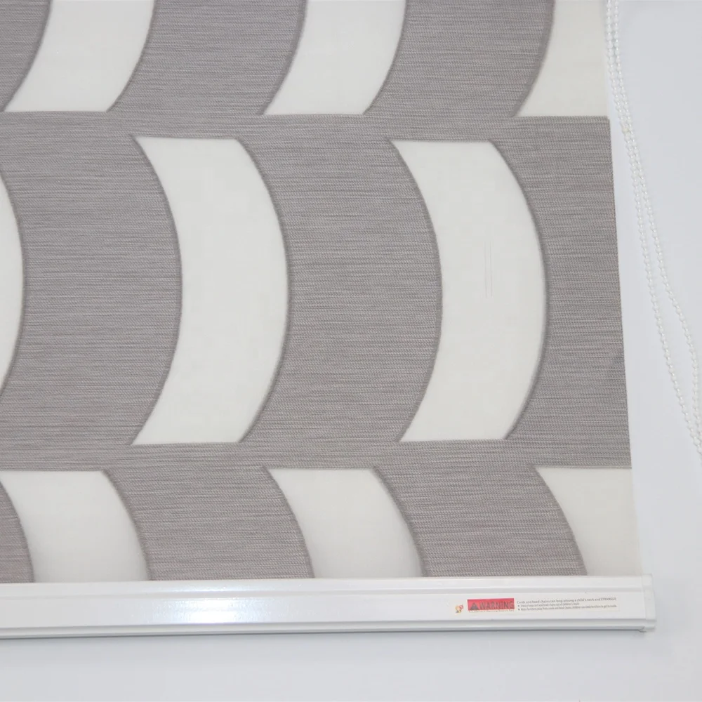 JIANI wholesale home blackout curtain roller indoor window blinds polyester zebra fabric blinds