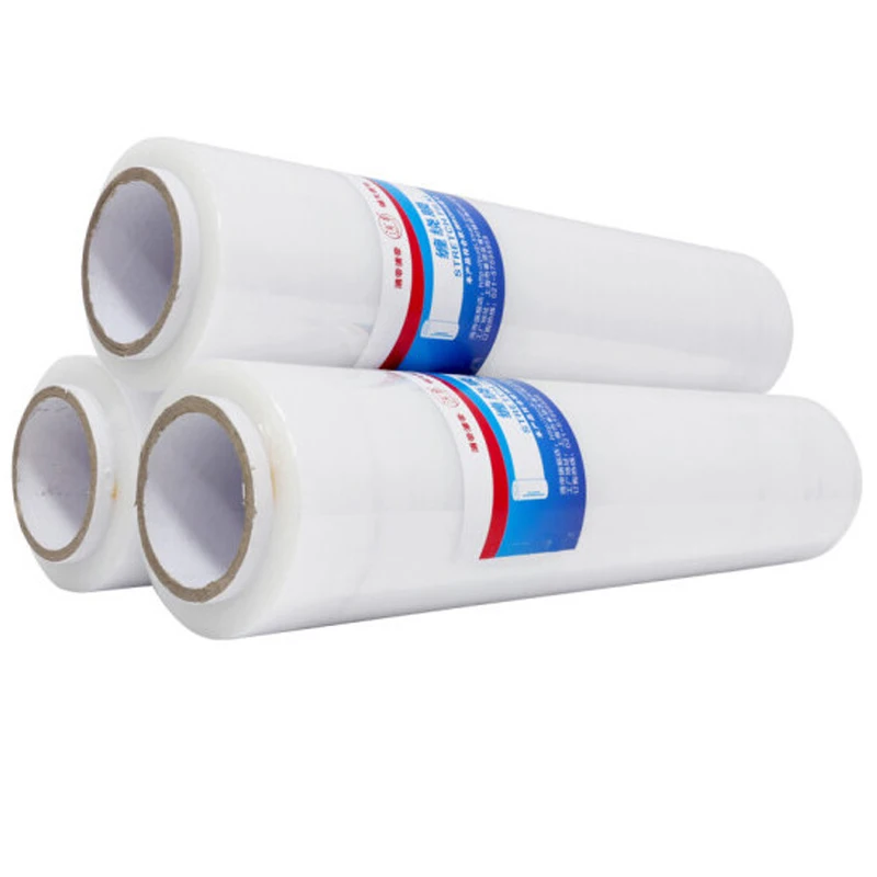 PE Stretch Wrap Film Quality Assurance Best Shrink Wrap Film Roll Pallet Wrap Stretch Film for Packaging