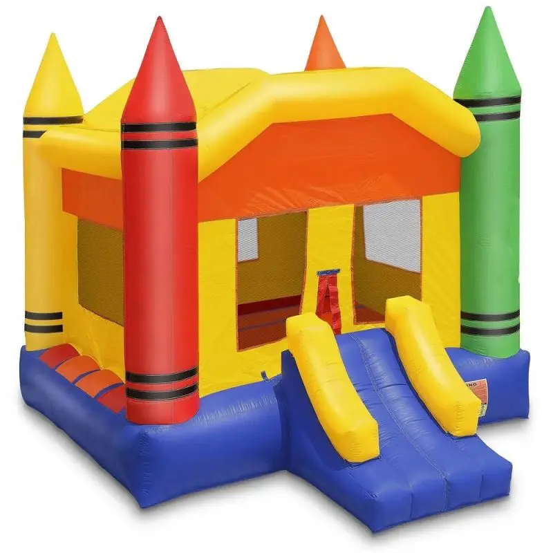 Inflatable Bouncer Commercial Slide Bouncy Water With Castle Sale Kids Moon Houses Blower Mini Big Bounce House Combo