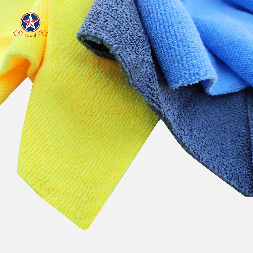 Factory Direct Car Cleaning Brush and Quick-Dry Microfiber Towel Set Thickened Absorbent Warping Knitting Technique