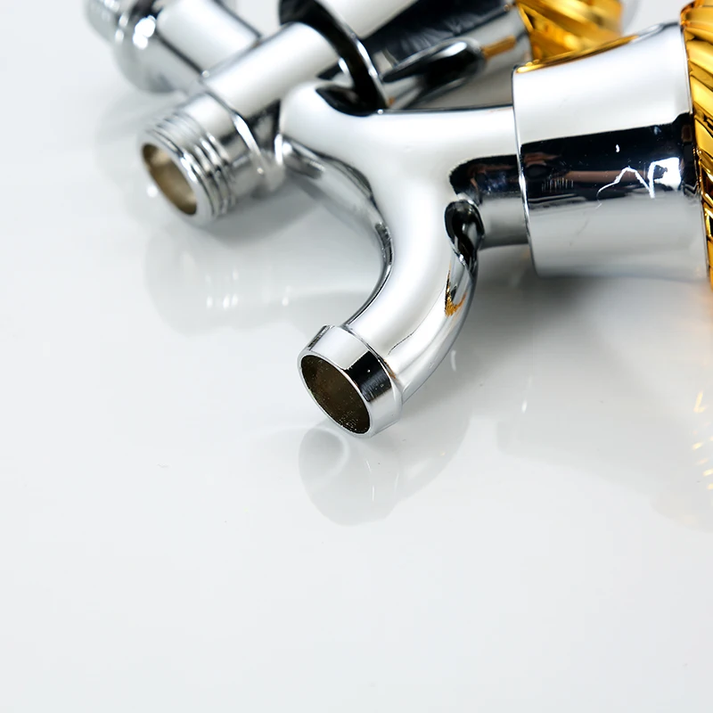 Classic Style Taps And Faucets Multifunctional Washing Machine Valve Good Price Dual Handle Zinc Cold Water Manufactures