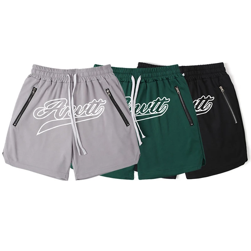 Digital Print Custom Logo Mens Mesh Shorts High Quality 100% Polyester Quick Dry Men Gym Shorts