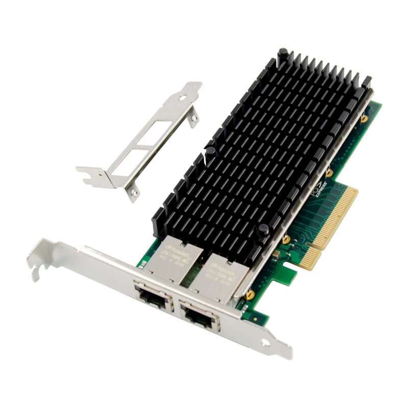 SUNWEIT ST7214 двойной порт RJ45 PCI Express X8 10G Ethernet сетевой интерфейс X540-T2 NIC