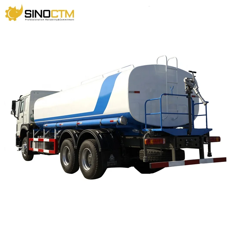Sinotruk заводская цена 400 л.с. Howo 6x4 20000 л поливальный грузовик из нержавеющей стали Спринклер