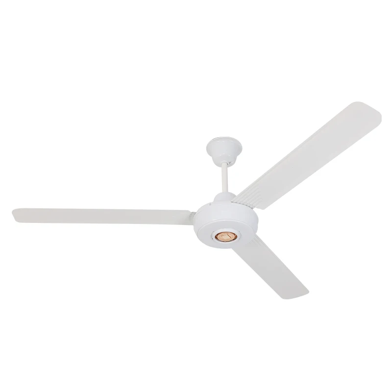 Good quality best brand Solar Ceiling Fan 56 inch 5 speed 3 blade ac motor white electrical dc ceiling fan
