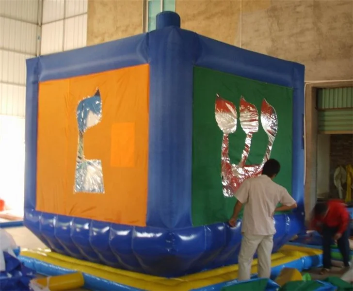 Надувной замок Dreidel hanukka/Chanukah bouncers