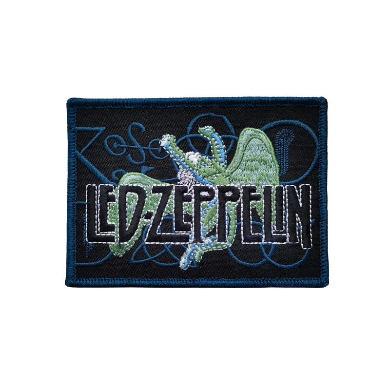 Высококачественный патч для рок-группы ACDC футболки с вышивкой утюгом быстрая доставка значок краями merrow одежды