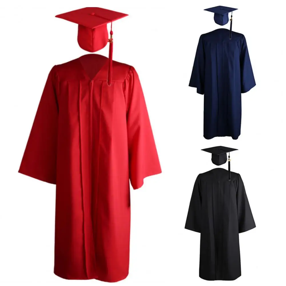 Best Price School Custom Adult Graduation Gown Graduation Robe Graduation Gown For Adults University