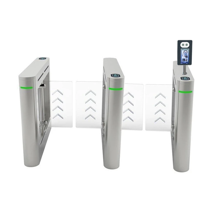 automatic security swing turnstile barrier gate with access control for pedestrian