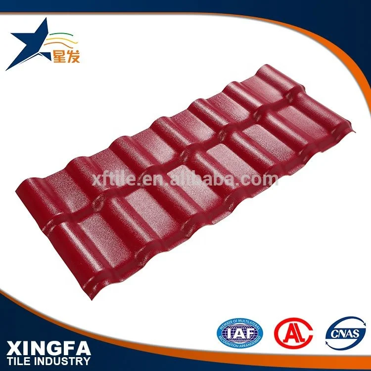 Advanced material synthetic resin roofing tile sandwich panels