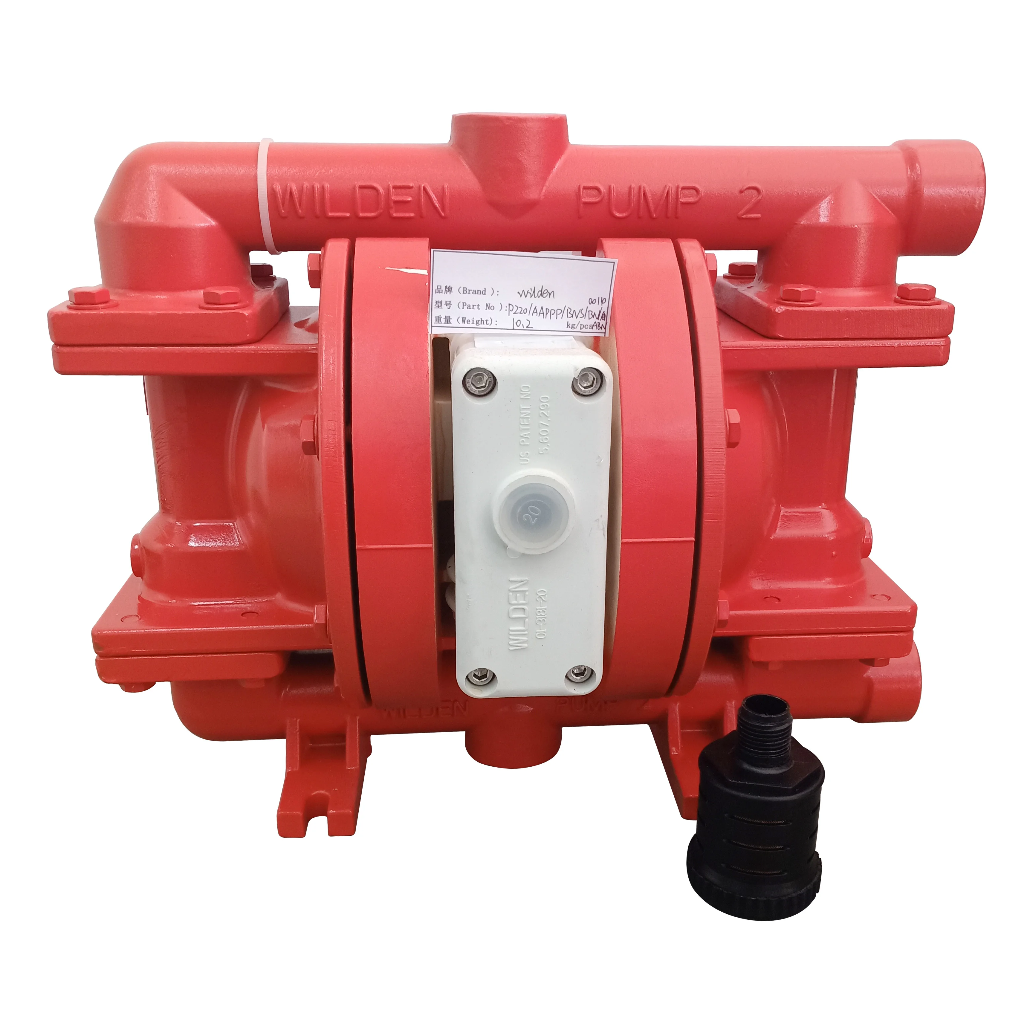 P220/AAPPP/BNS/BN/ABN/0014 пневматический насос Wilden с двойным диафрагменным насосом