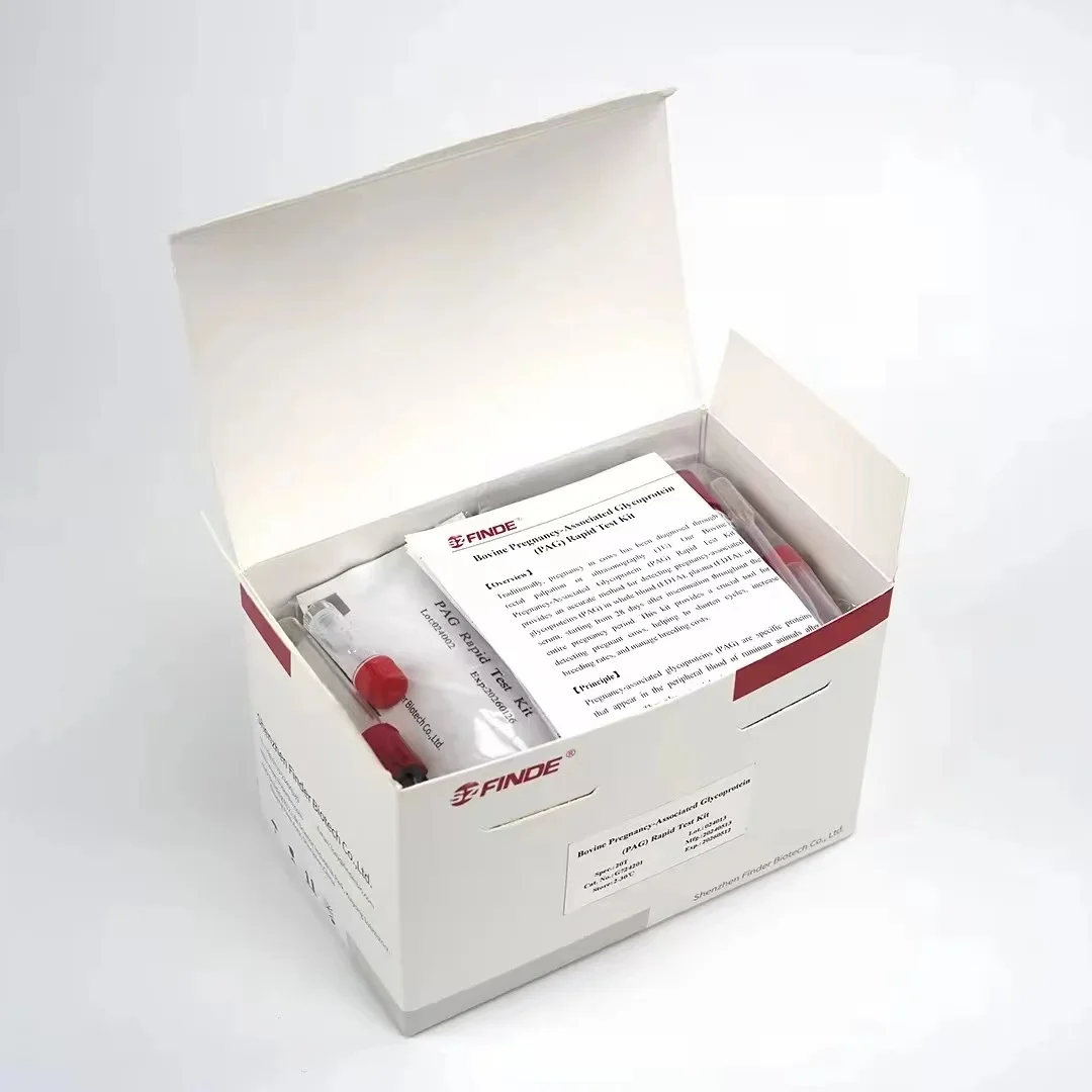 Animal Veterinary Bovine Early Pregnancy Rapid Test Kit Pag Test Kit Strip Pregnancy Test Kit For Cow Cattle