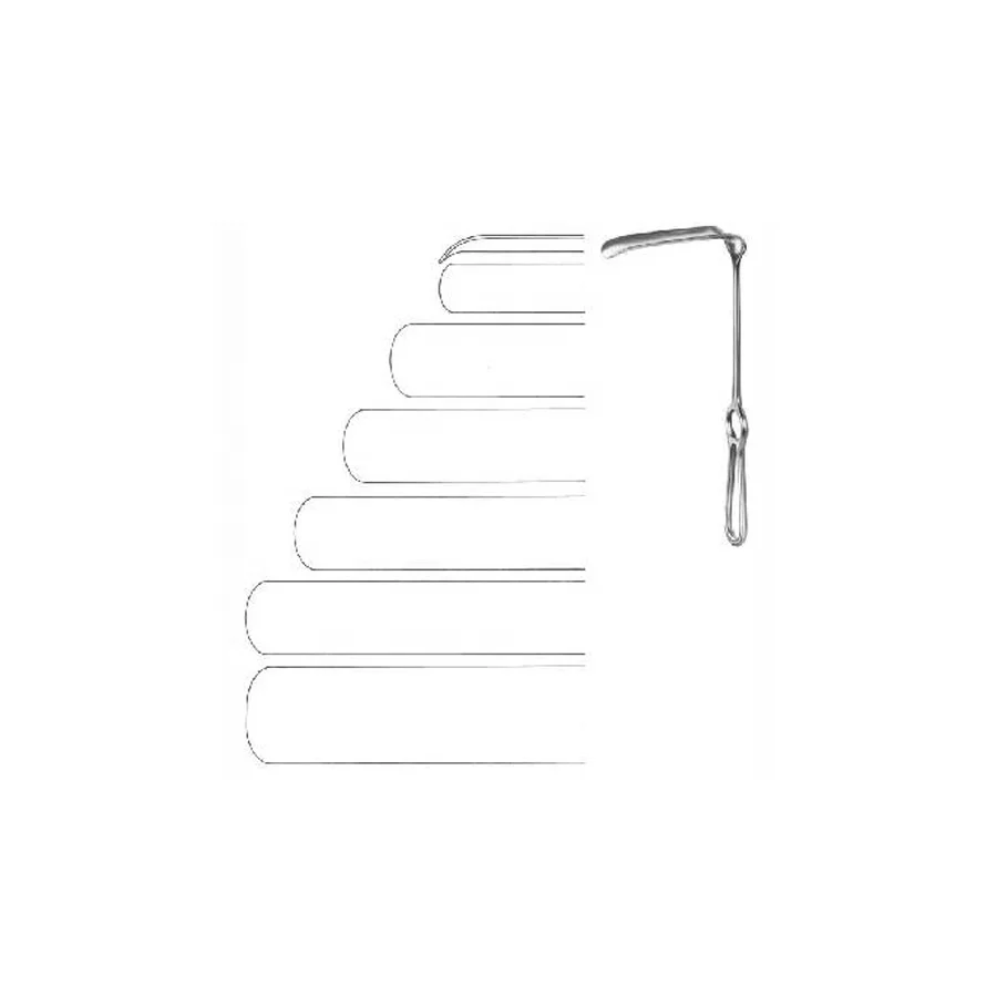 desmarres lid retractors / rectal retractor / suction retractor
