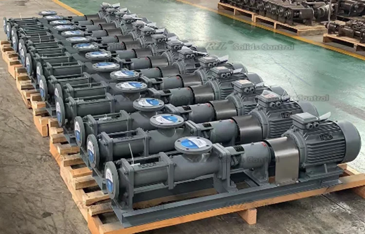 Manufacturer processing RLG60-2 screw pump for conveying mud circulation pump, drilling mud screw pump