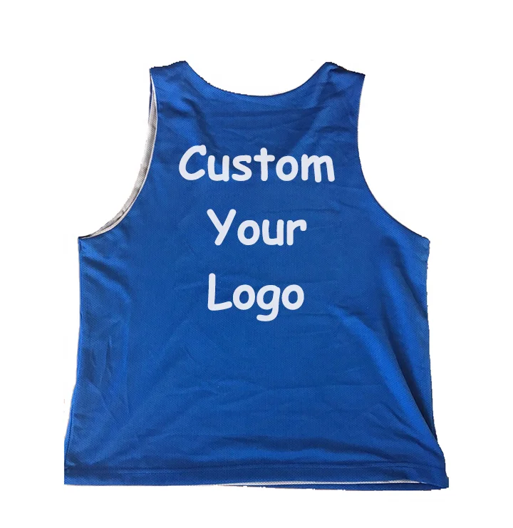 100% Polyester Mesh Jersey Double Sided T Shirts Reversible Bib Double Sided Reversible bib Soccer Adults Training Football Bibs