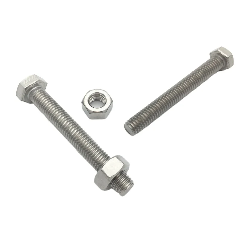 2205 UNS S31803 S32205 шестигранные гайки из нержавеющей стали