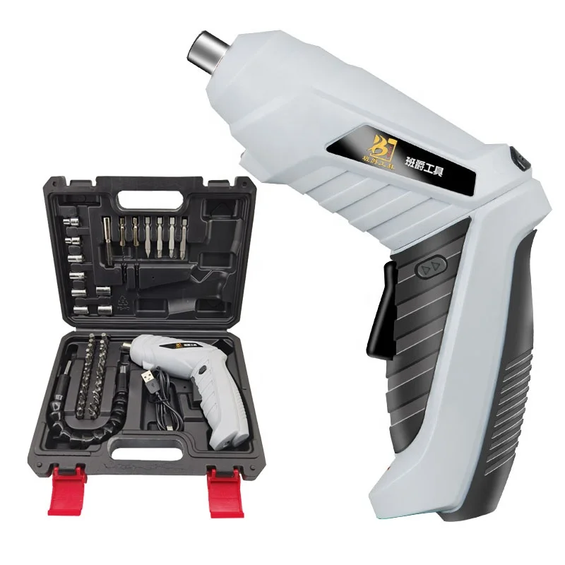 3.6V Li-ion USB  Charging Power Cordless Screw drivers Drill Bits Set Home Multifunctional Mini Electric Screwdriver Tool kit