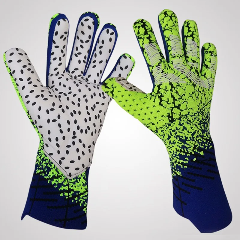 Professional new Latex 4mm Football Protective Finger Breathable Soccer Goalkeeper Gloves