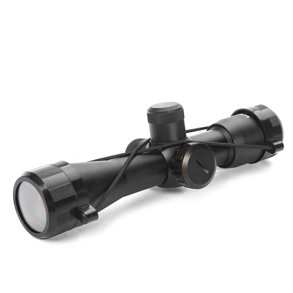 LUGER Optics Hunting Scope 4x32 Eg Red Green Illuminated Scope With Free Mounts