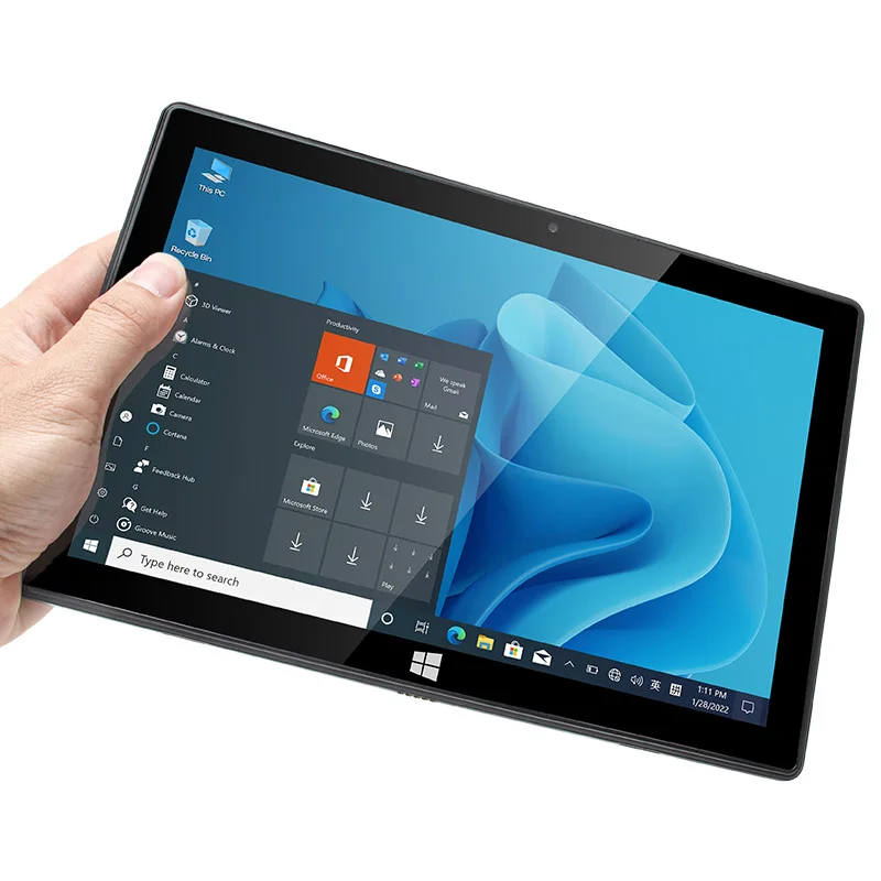 OEM Cheap 10.1 Inch Windows 11/10 Tablet PC Intel N4000 Processor Keyboard 2in1 Feature Education WiFi 4G 3G Capacitive China