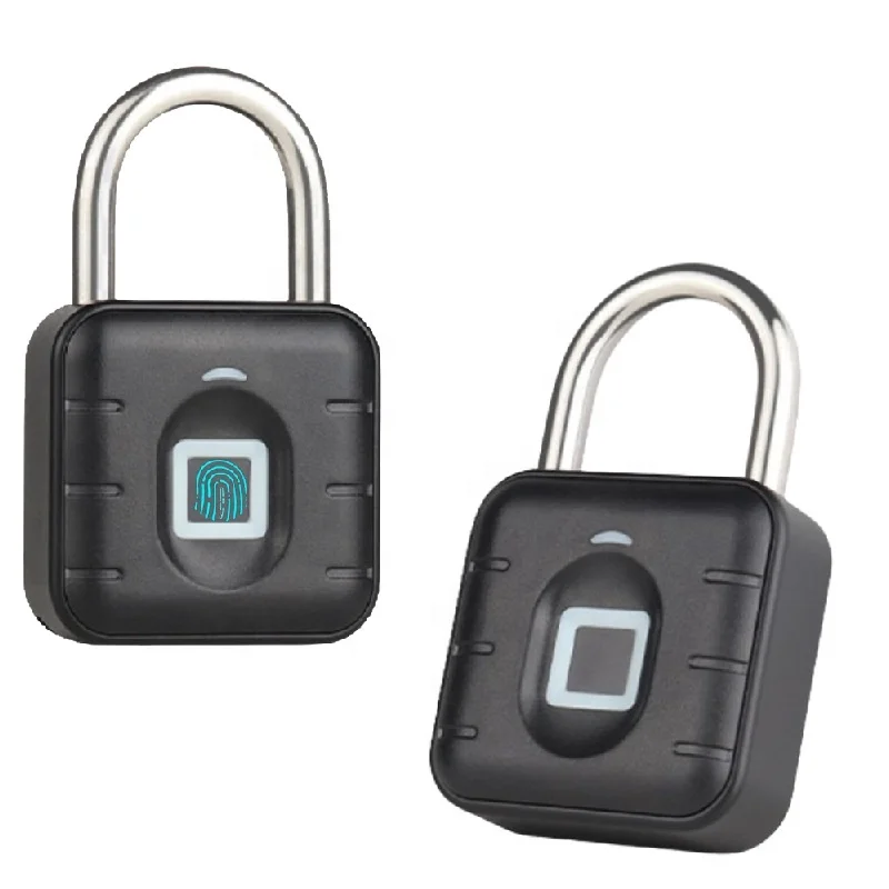 New Arrival IP67 Fingerprint Gym Locker Cabinet Lock for Luggage Suitcase 2 CR2032 Batteries Smart Biometric Padlock Waterproof
