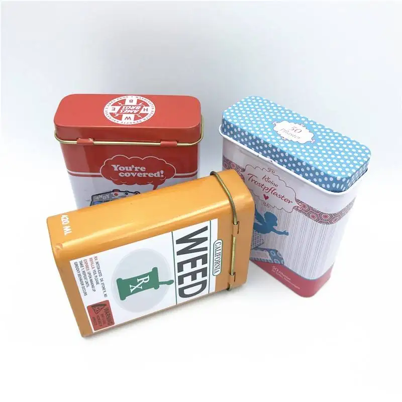 Medical Waterproof Adhesive Plasters in Paper Box Printed Band Aids