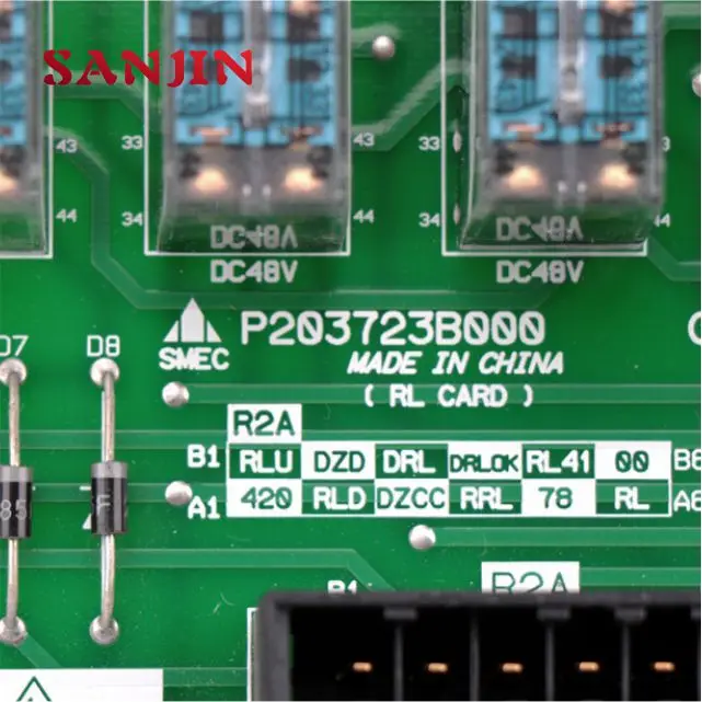 Запчасти для лифтов Mitsubishi pcb релейная плата лифта P203723B000G01