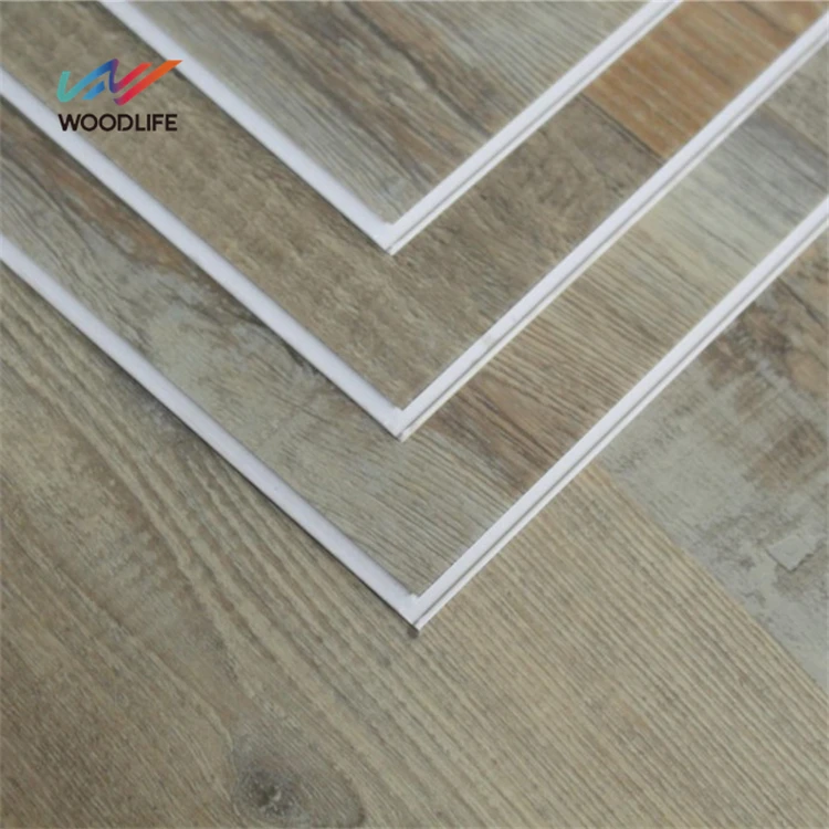 5mm Waterproof Click Lock Vinyl Plastic Pvc Plank stone plastic vinyl spc flooring