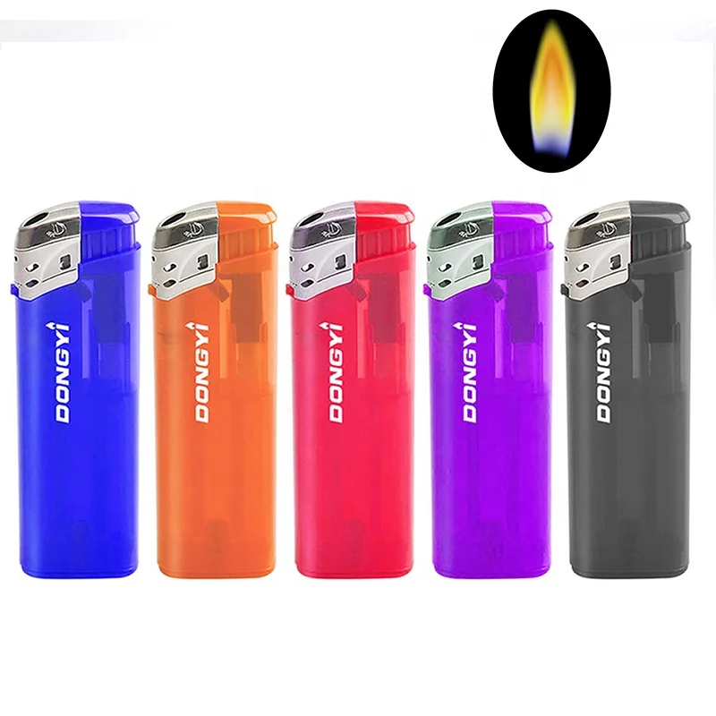 2025 Cheap Price Best Selling Electronic Cigarette Lighters with Beautiful Label/pvc Smoke--electronic--whole Dongyi Lighter
