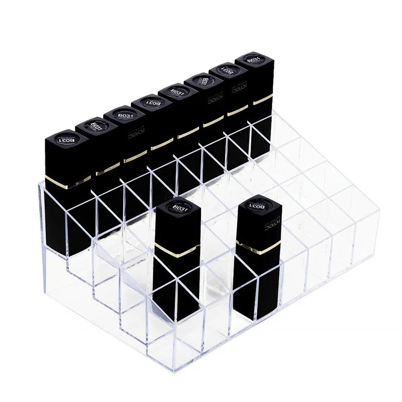 Spot wholesale 40 squares Lipstick holder PS Injection lip balm Display stand Nail polish Acrylic stand
