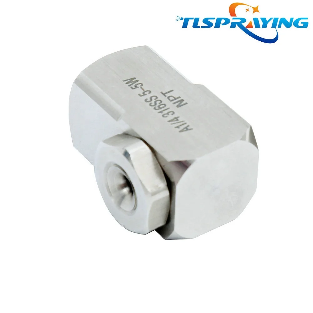Hot sale AA series standard angle water ring-shaped hollow Female Thread jet spray cone nozzle