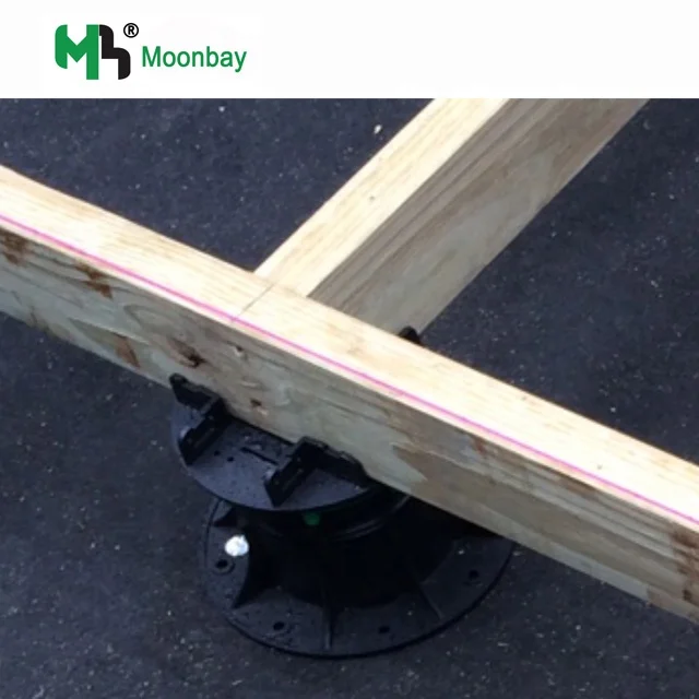 floor pedestal system for pavers decking beam deck pedestal support (MB-DPTO-D 60-105mm)