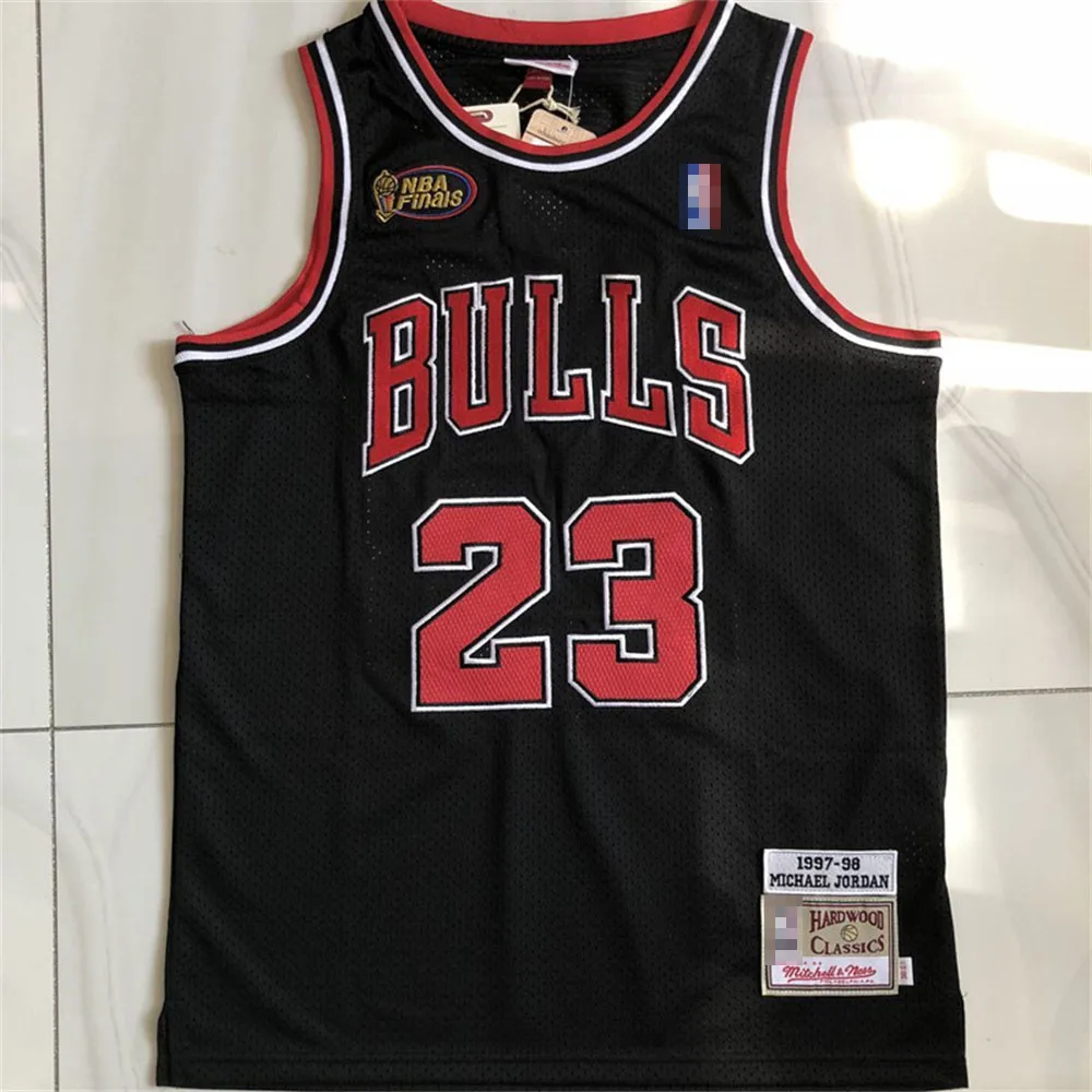 2022 Bulls #23 #91 Джерси Jor-dan Высококачественная полностью вышитая баскетбольная для мужчин ретро издание