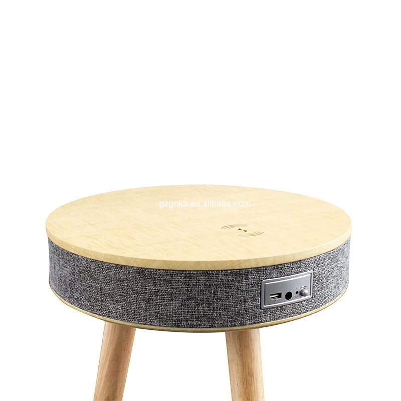 Factory update new blue tooth speakers with mobile phone wireless charging