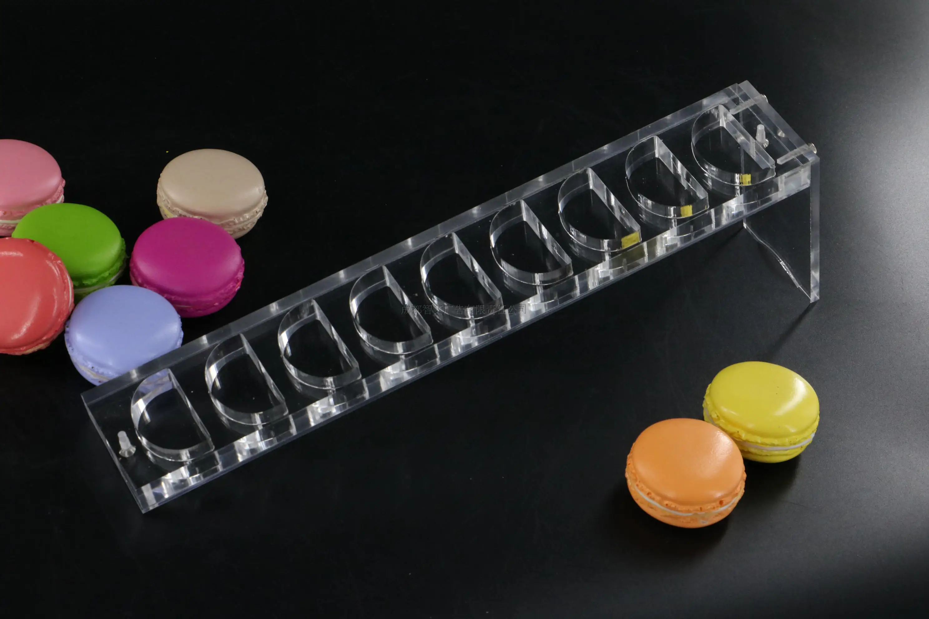 Acrylic Macaron dessert display shelf props decoration cold dinner dessert table cake shop window decoration model decoration