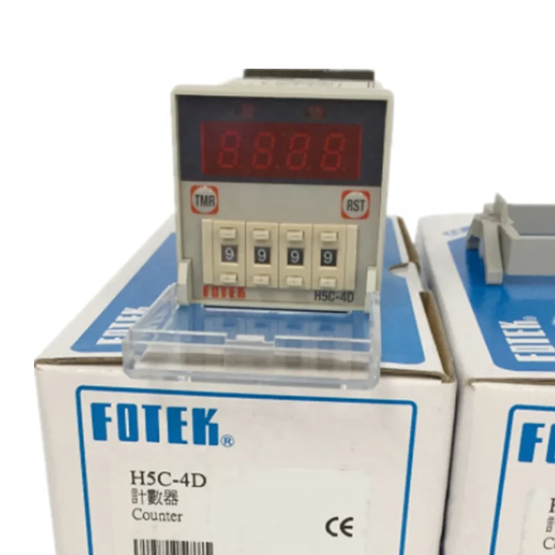 Taiwan Fotek Digital Counter H5C-4D DIN 48X48 For Printing Machine
