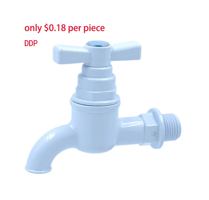 Plastic faucet ABS tap PP cold water bibcock plastic tap/faucet/bibcock
