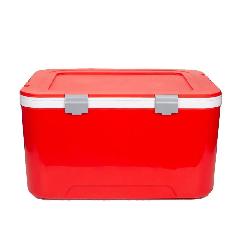 Wholesale camping outdoor portable car large capacity fish cooler box 60l large coolers for food storage