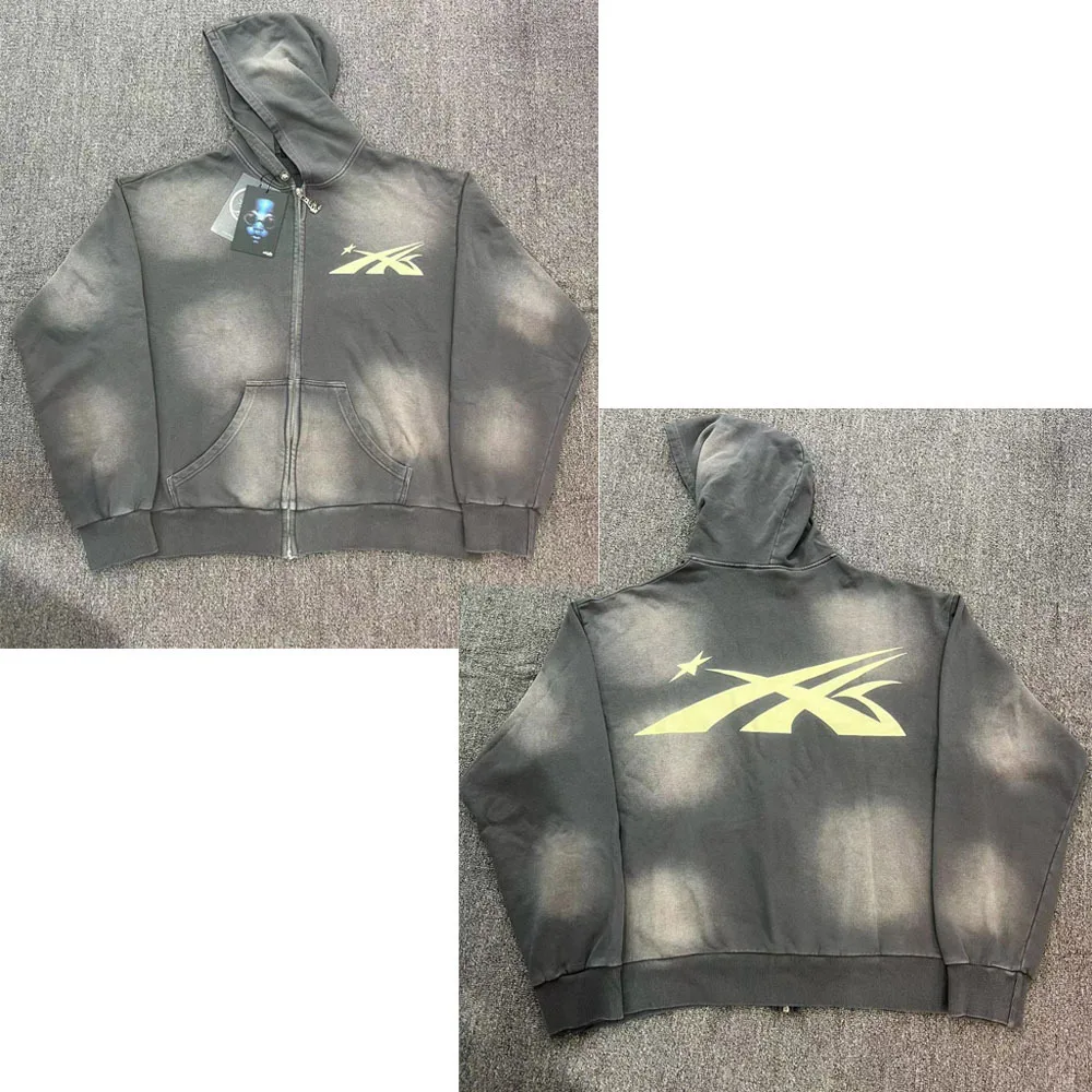 King Mcgreen Star HellStar Y2K American Retro Sweatshirt Sweatpants Hoodie Shorts Young Man Boy Girl