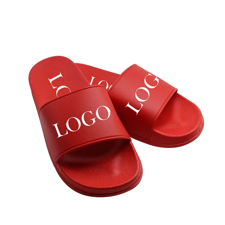 High Quality 2022 Summer Indoor Outdoor Unisex Different Colors Pvc Custom Logo Slides Slippers Men Slippers Luxury Slippers