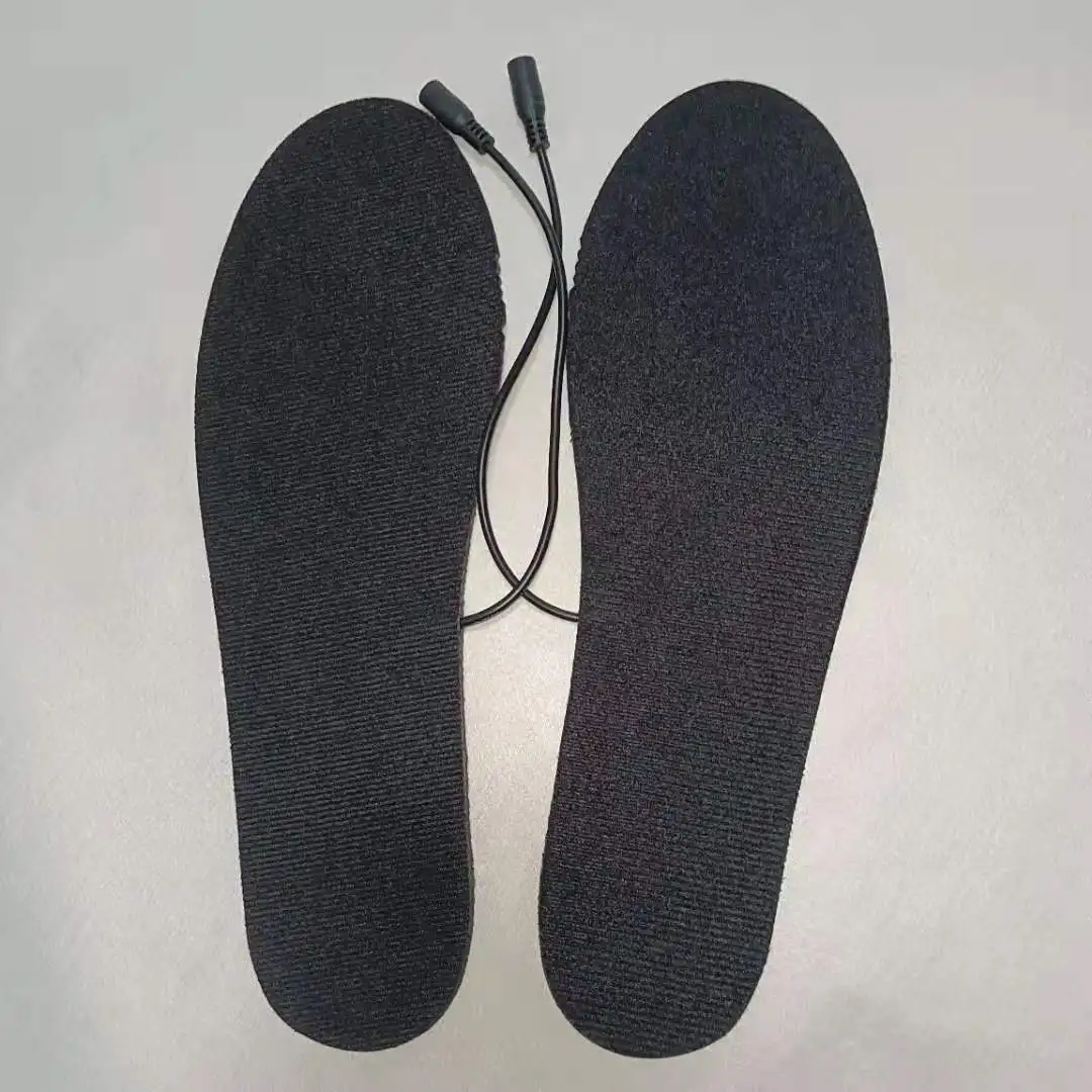 2021 winter outdoor foot warming insoles USB rechargeable heating insoles for men and women