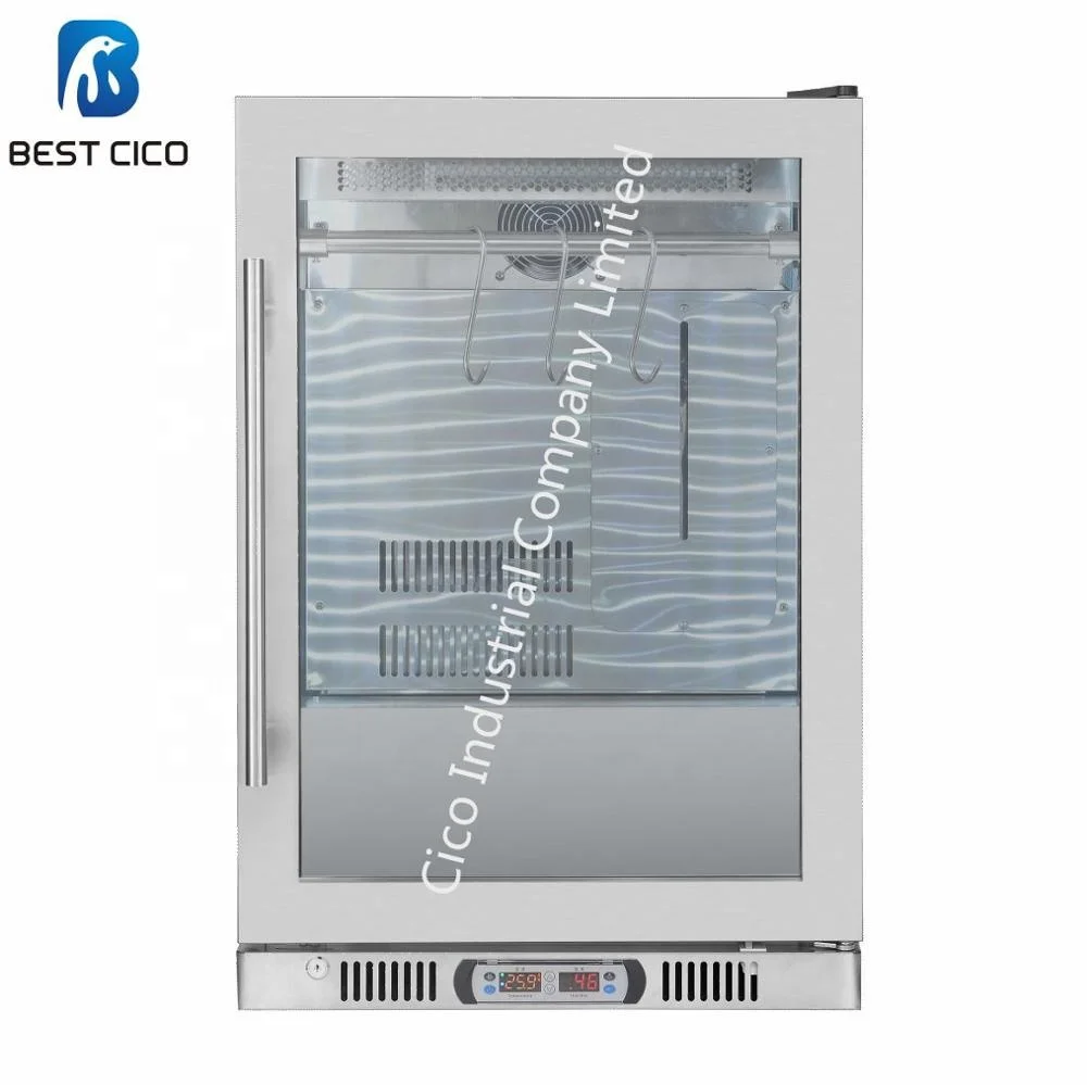 Trade Assurance Homeuse Mini Size Meat Drying Aged Display Refrigerator DA-138B