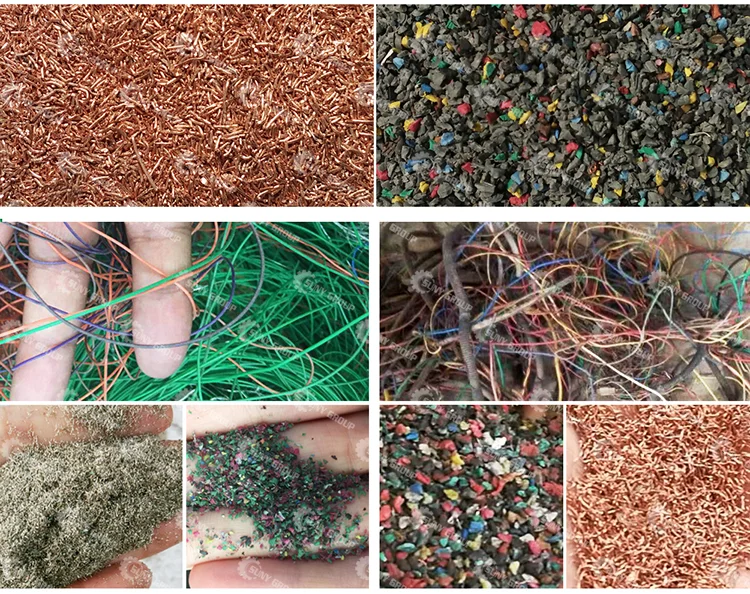 
Pvc Cable Granulator Copper Wire Shredder Machine Scrap Metal Recycling Machine 